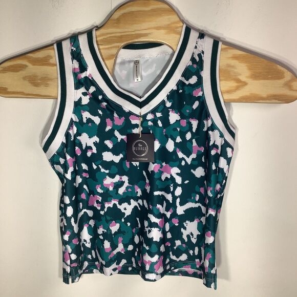The Bubble Womens Claire Tank Top Green Size Medium NWT‎ - Picture 2 of 10
